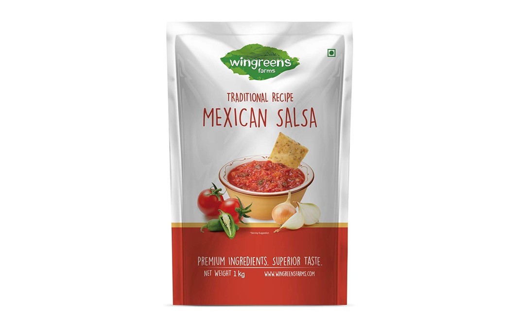 Wingreens Farms Traditional Recipe Mexican Salsa    Pack  1 kilogram